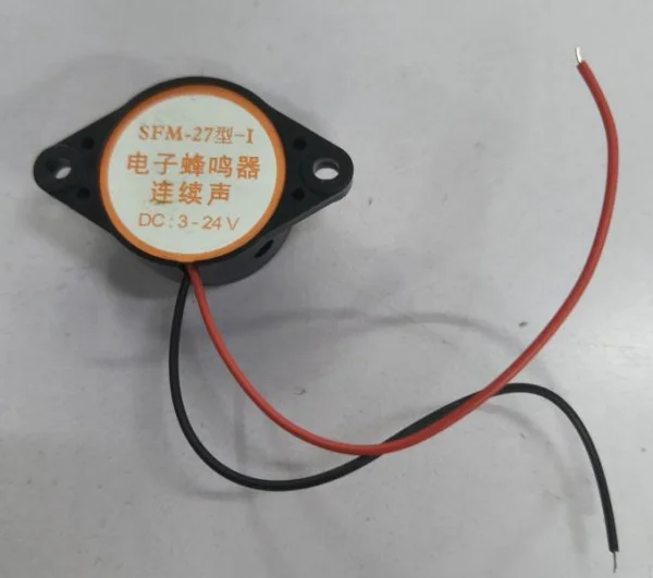 1 Pc 알람 고 데시벨 100dB 전자 부저 경고음 알람 링거 Arduino 자동차 밴용 연속 사운드