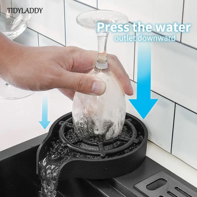 Kitchen Sink Waterfall 304 Stainless Steel Large Single Slot Kitchen Accessories Waterfall Faucet Vegetable Basin kitchen sink