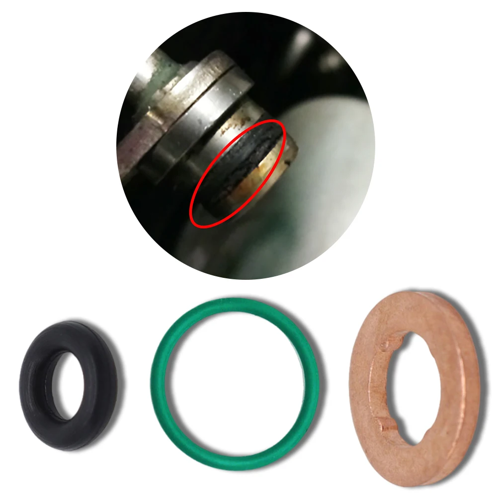 6X Per Audi A4 Allroadugello Iniettore Carburante Guarnizione In Rame Kit Guarnizioni O-Ring Wht000884 03 L130277 059130277 Accessori Auto Strumento P