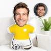 1pc Customized cushion Football Player Minime Throw Pillow Custom Soccer Player Pillow Personalized Photo Minime Pillow 1