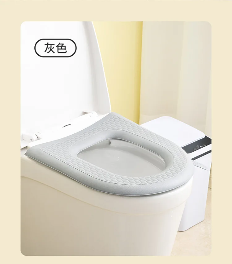 Japan super weich Eva wasserdicht Toiletten bezug Sitz deckel Abdeckung  Kissen Bad Dekor Zubehör wieder verwendbare Toiletten sitz bezug Matte neu  - AliExpress