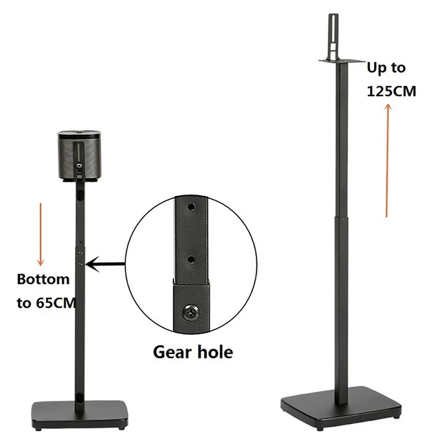 Soporte de suelo de altavoz envolvente para Samsung, Q950A, N950, Q90R,  Q950T, 9500S, Sonos Play 1