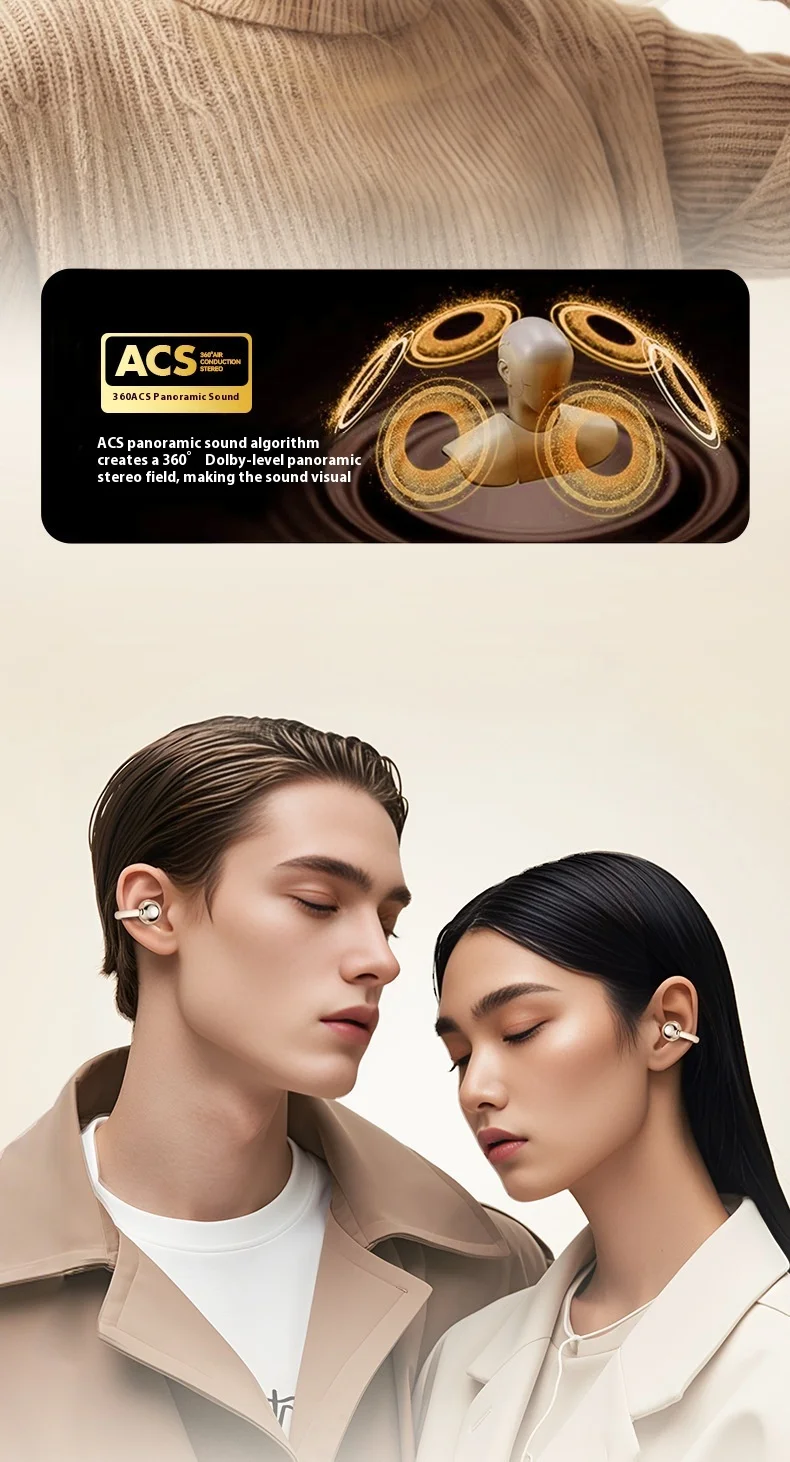 Auriculares Bluetooth duales mejorados con sonido estéreo Berlin 9D Ajuste cómodo 24 horas Tecnología a prueba de fugas de ruido IPX5 resistente al agua con micrófono