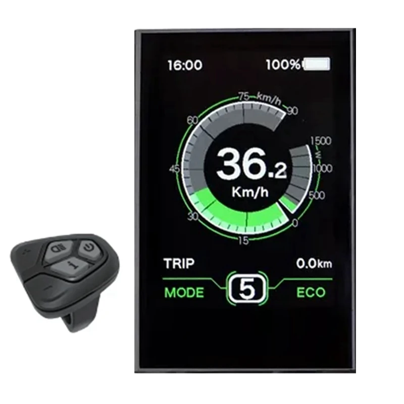 

For Bafang DPC18 CAN Canbus Display For Bafang M500 M600 M510 M820 Mid Drive CAN Protocol Motor With Plug