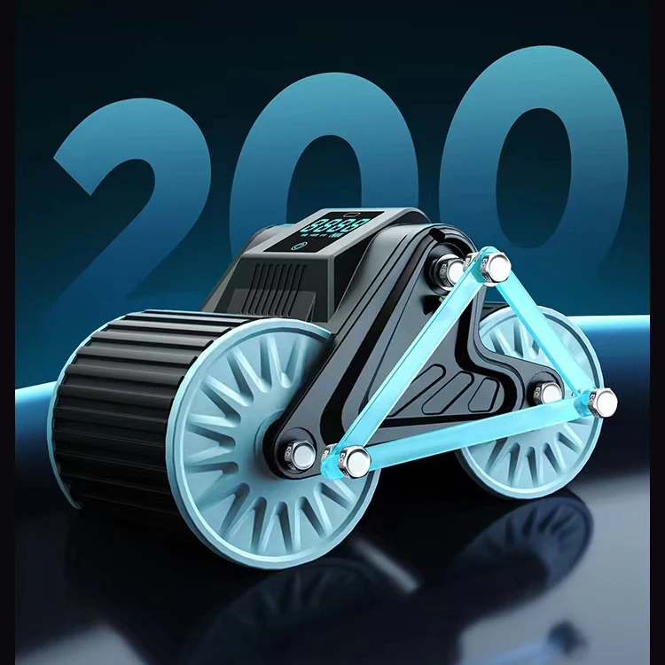 Ab Roller Wheel for Abdominal Fitness Rebound Ab Abdominal Wheel with Smart Counting Exercise Roller for Ab Workout 6 Ab Roller Wheel for Abdominal Fitness Rebound Ab Abdominal Wheel with Smart Counting Exercise Roller for Ab Workout - Image 6