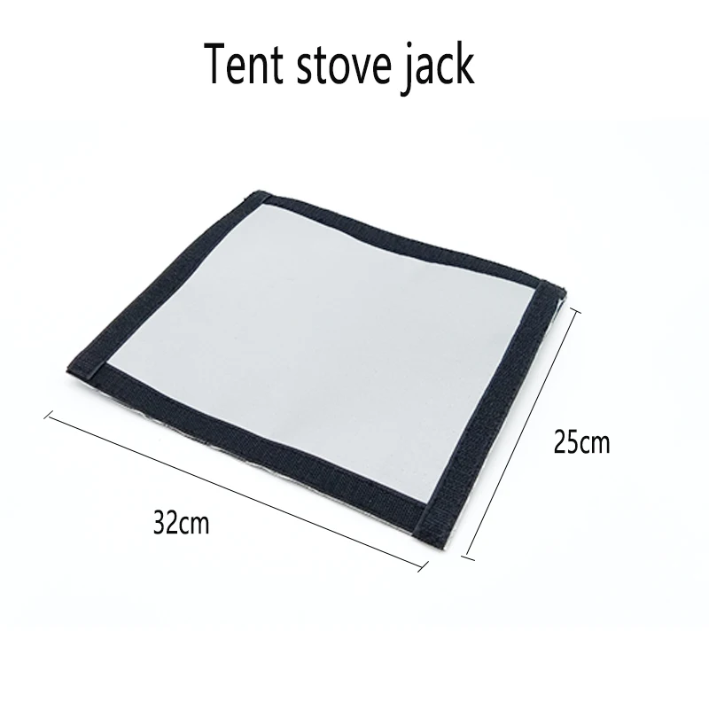 Hot Tent Stove Jack With Rain Flap Fireresistant Tent Stove Hole Jack Fireproof Stove Jack For Canvas Tipi Tent Tent Accessories