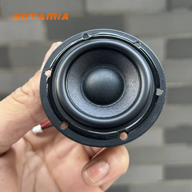 Wireless bluetooth speaker Portable bluetooth speaker Portable speakers Audio speakers 2Pcs Mini Audio Full Range Speakers Unit 4 Ohm 5W Hifi Music Bluetooth Speaker Strong Magnetic Rubber Side