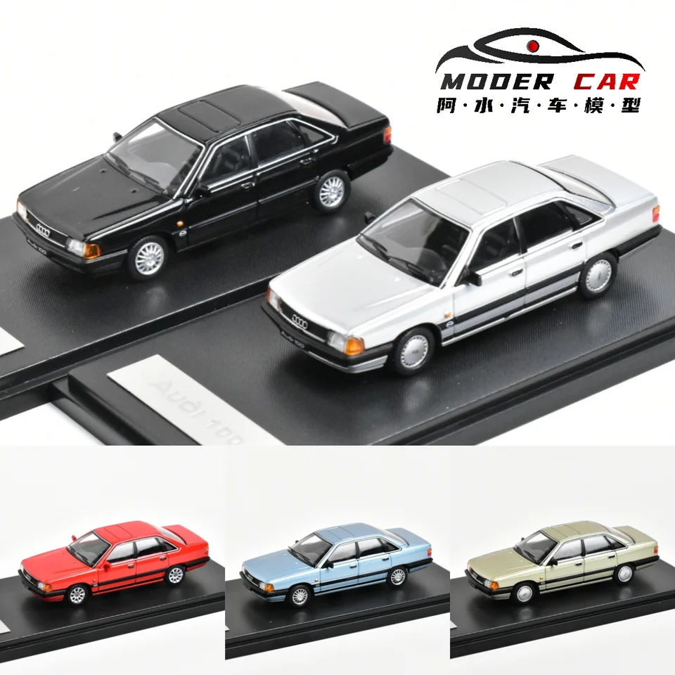Miniature Triple9 1/18 - Audi 100 C3 Argent - 1989 - Sans Boîte - Occasion