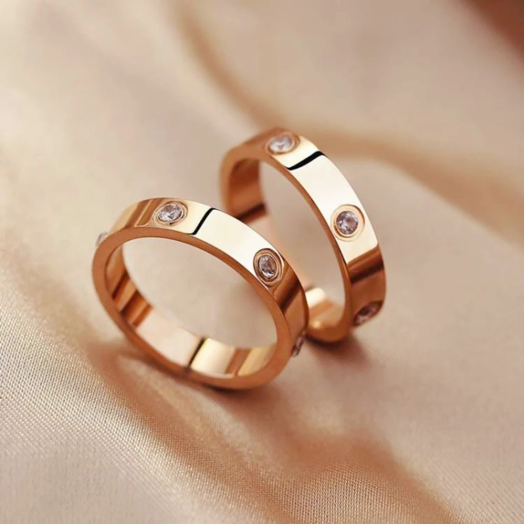 Stainless Steel Ring For woman Women ring stainless steel jewelry accessories for women Rings with stones finger ring,stainless steel ring