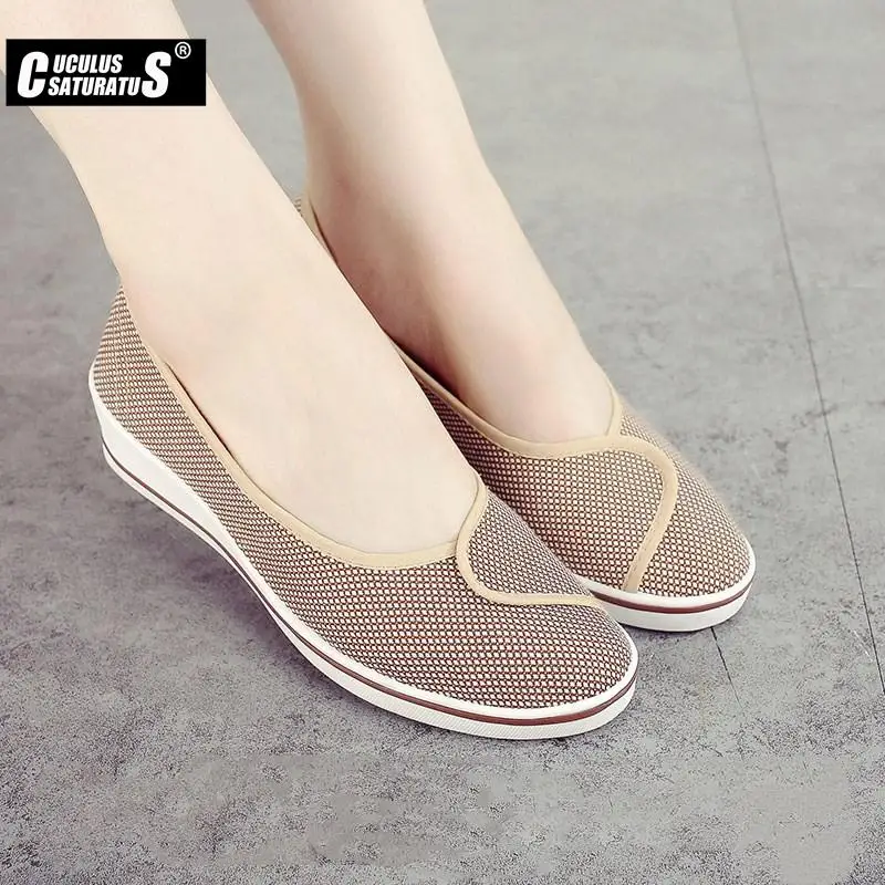 Women Loafers Slip On Canvas Flats Shoes For Mother for women shoes,casual shoes,women flats