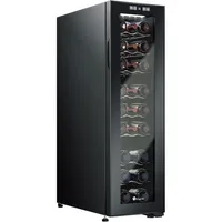 24 Bottle Wine Cooler Refrigerator Freestanding Wine Fridge - Intelligent Digital Control, Low Noise Professional Compressor 1
