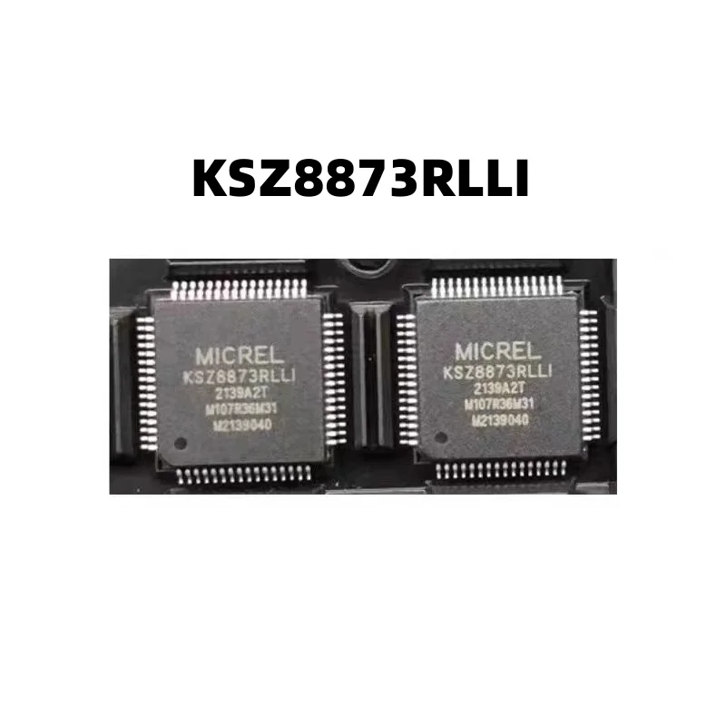 

1pcs/lot New Original KSZ8873RLLI interface controller chip KSZ8873 LQFP64 ic chips in stock