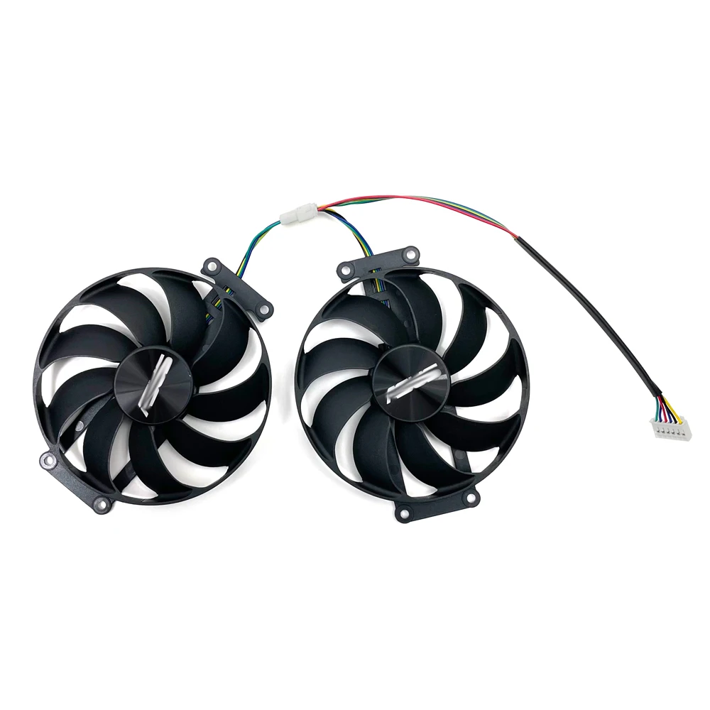 

Охлаждающий вентилятор T129215SU RTX 2060 SUPER 2070 GTX1660 Ti для ASUS GTX 1660 1660Ti DUAL EVO OC RTX2060, кулеры для Охлаждения видеокарты, 2 шт.