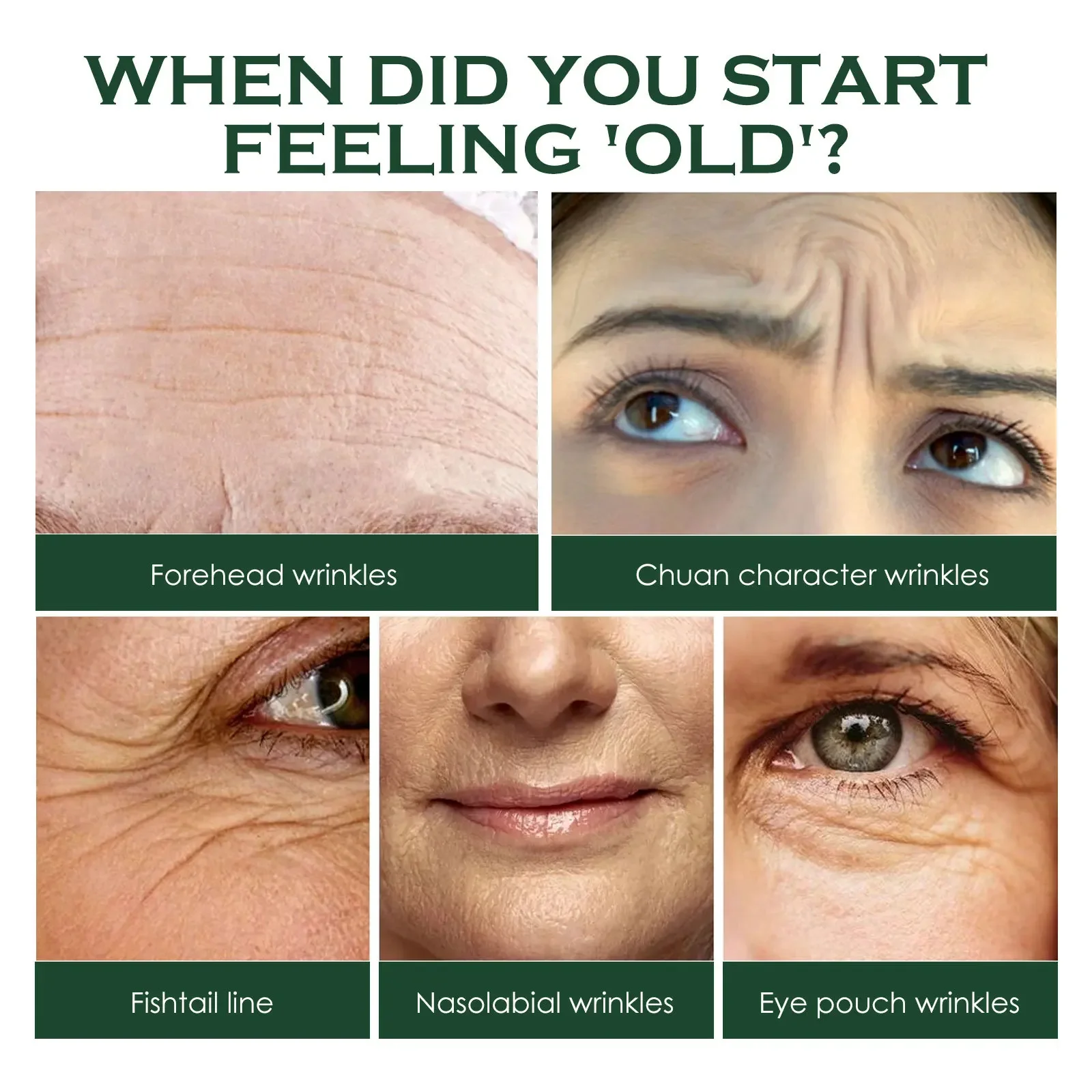 Collagen Face Cream Nourishing Anti Aging Firming Wrinkles Fade Fine Lines Whitening Dull Facial Skin Moisturizing Cream Lifting - Image 5