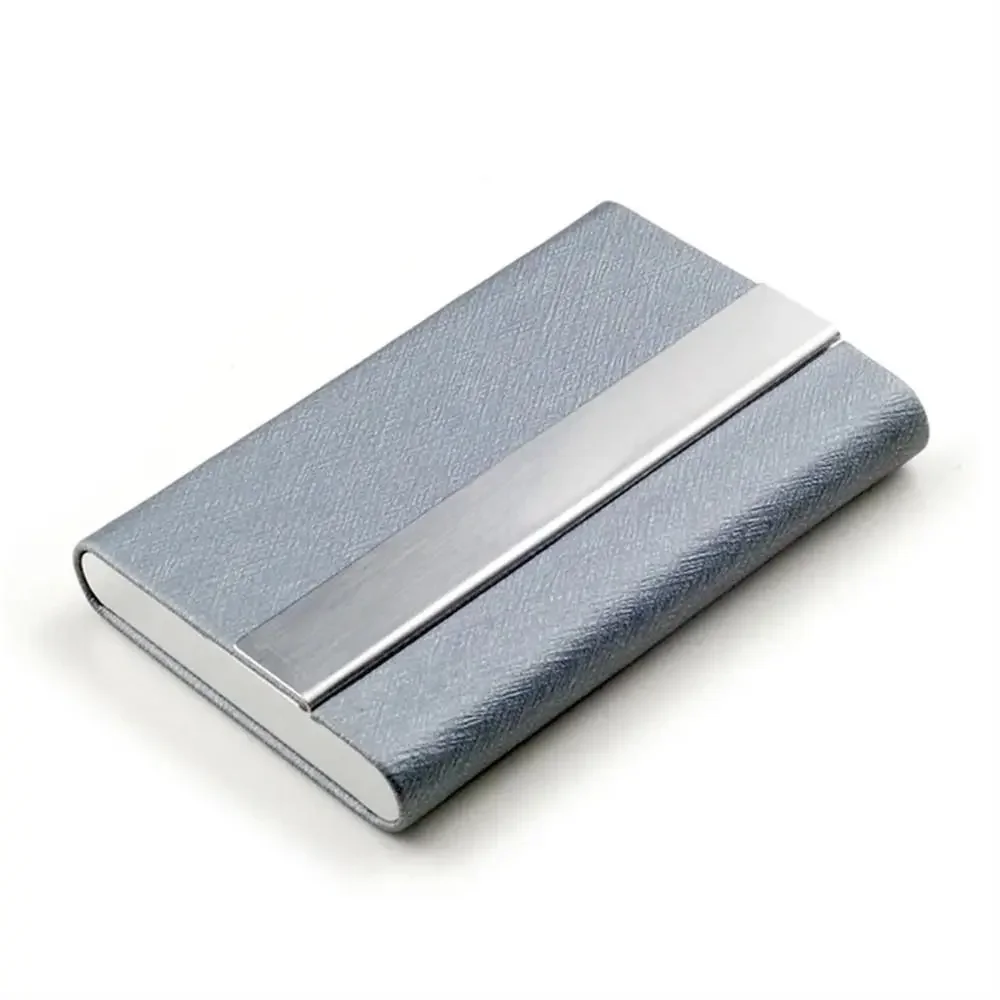 Luxurious PU Leather RFID Card Holder with Magnetic Buckle – Slim, Stylish, and Secure Wallet