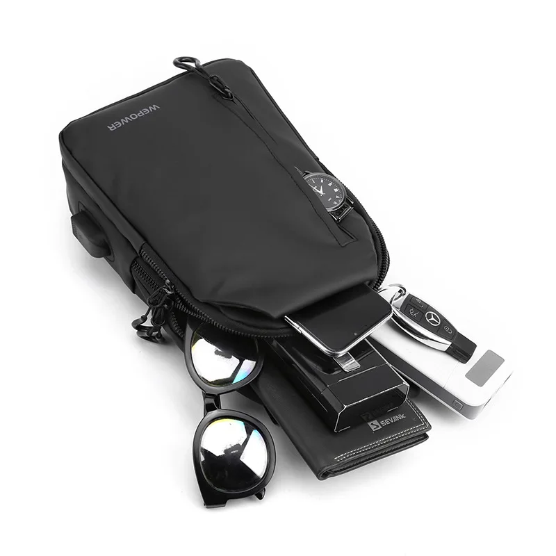 Рисунок 5 - Мужская нагрудная сумка на одно плечо