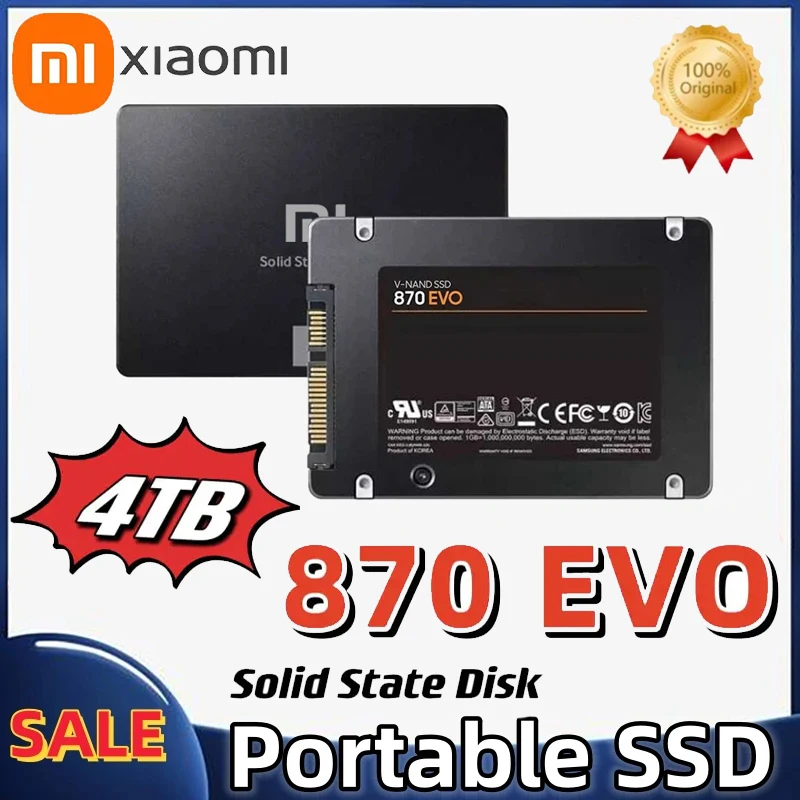 Xiaomi-4TB-SSD-870EVO-Internal-Solid-State-Drive-Hard-Disk-2-5-Inch ...