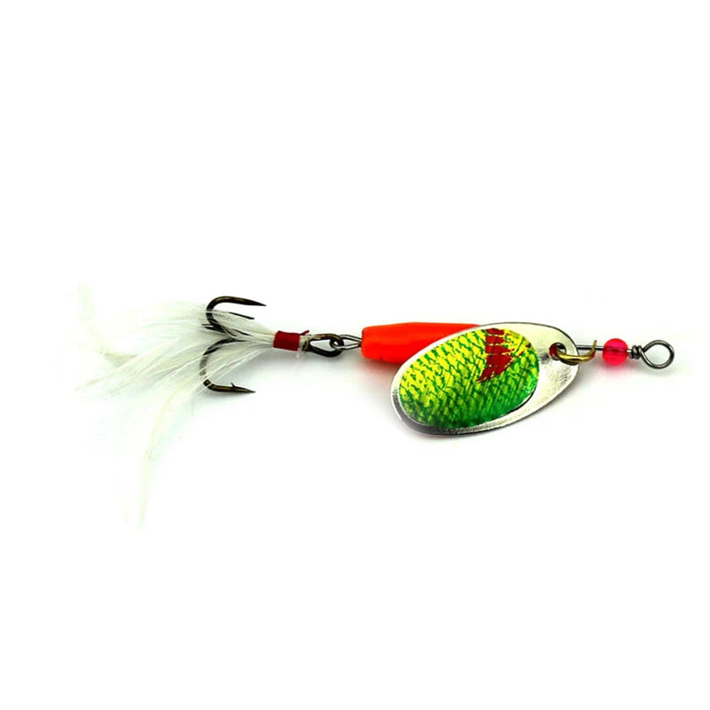 

LotSpoon Metal Fishing Lures Set Spinner Baits CrankBait Bass Tackle Hooks Fishing Lures Sports Entertainment