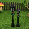 1/12 Dollhouse Mini Street Light Models Dollhouse Christmas Street Lamp Ornament Dolls House Micro Fairy Garden Decoration 4