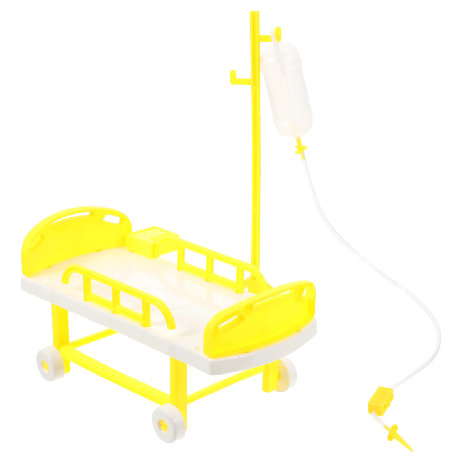 

Simulated Medical Bed Miniature Toys Hospital The Game Supplies Children's Plastic Imitation Simulation Infusion Bottle Sickbed