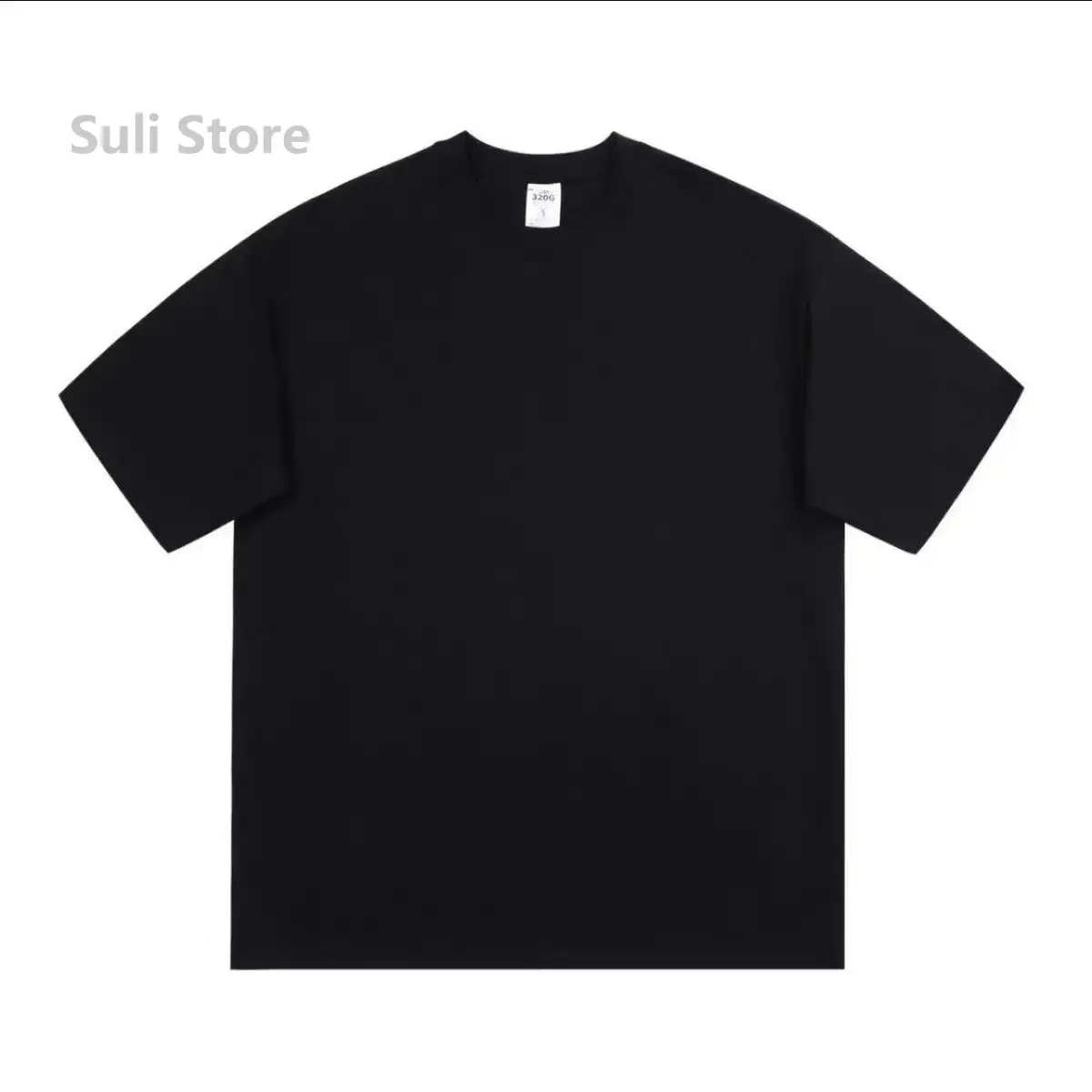 600g Schweres Baumwoll-Kurzarm-T-Shirt für Herrenmode Reine Baumwolle Verdicktes Kurzarm-Halbarm-Shirt – Detail 11