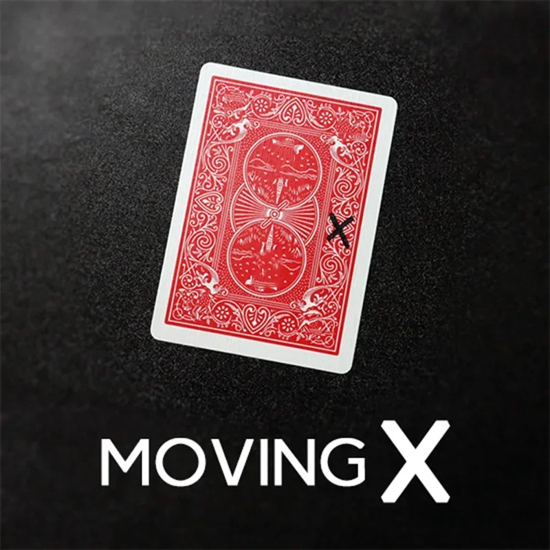 Moving X Magic Tricks X Marked on Card Vanish Appear on Magician's Hand Magia Close Up Street