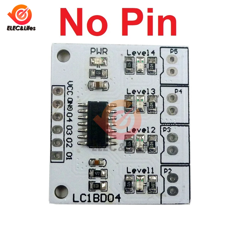 DC 5V 7-12MA 4 Digital Water Liquid Level Indicator Board Controller Sensor Switch Module for Fish tank Water Tower