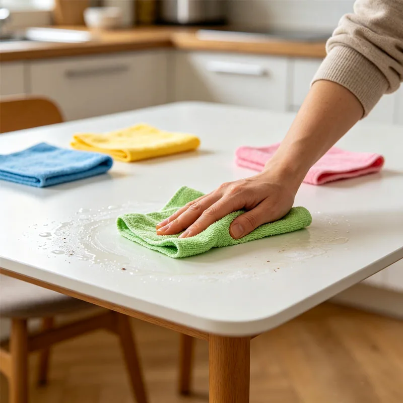Ultra-Soft and Absorbent Microfiber Cleaning Towel - Versatile Reusable Cloth