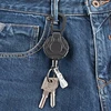 1Pc Retractable Easy-To-Pull Buckle Badge Reel Carabiner Key Chain Anti-Theft Anti-Lost Key Chain with Steel Cord 3