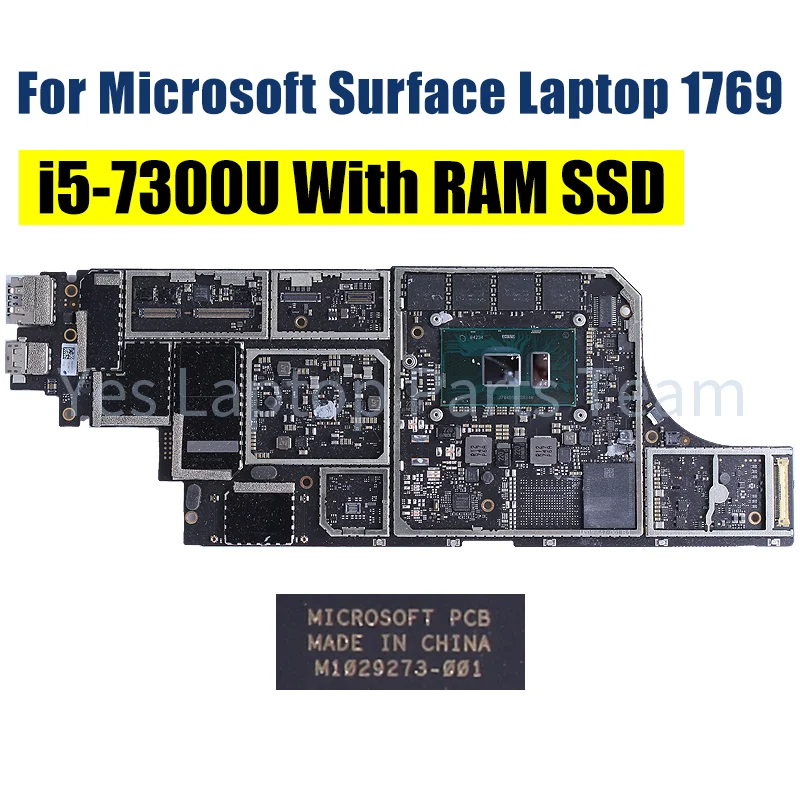 M1029273-001 For Microsoft Surface Laptop 1769 Laptop Mainboard i5