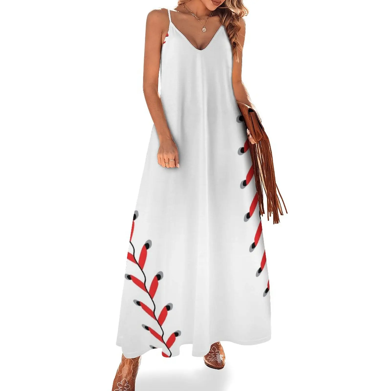 

Baseball game lace Sleeveless Dress Cocktail of dresses evening dress women formal occasion dresses