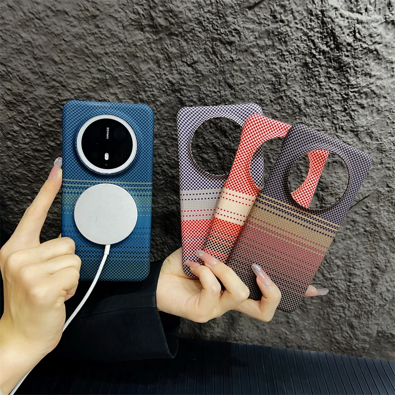Ultra Thin Carbon Fiber Magsafe-Enabled Wireless Charging Case