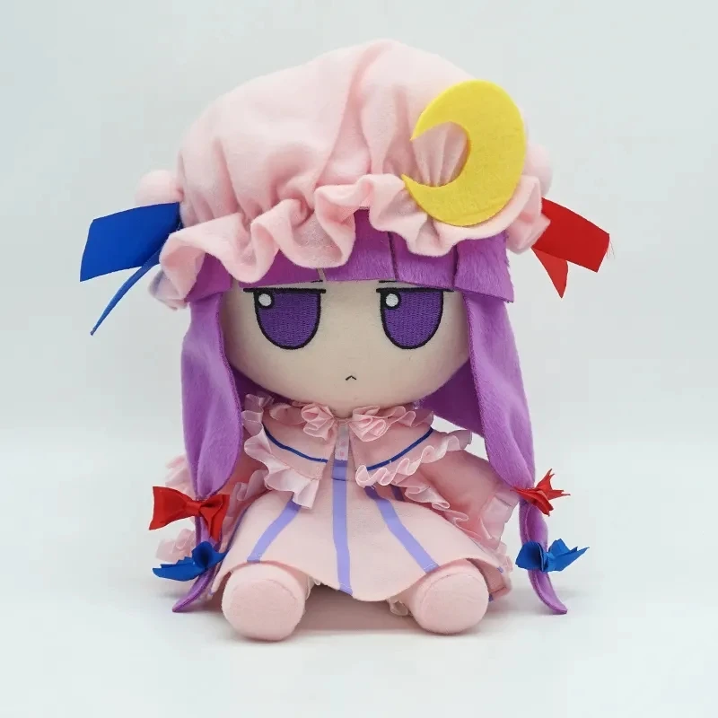 

20CM Anime TouHou Project Patchouli Knowledge Fumo Cosplay Figure Cute Doll Plush Stuffed Throw Pillow Sitting Kawaii Gifts