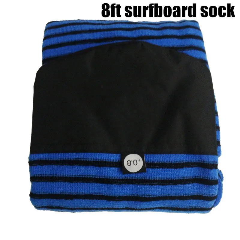 8ft Surfboard Sock Cover Paddle Board Protective Bag Snowboard Cover Storage Case for Shortboard Surfing Accessories