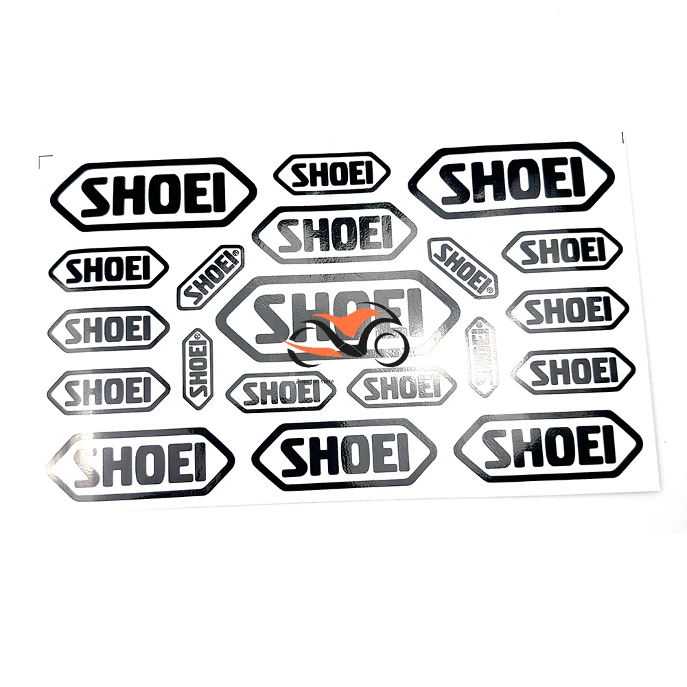 Motorcycle Electric vehicle racing helmet sticker FOR SHOEI waterproof decorative film universal logo sticker cardot universal boutique remote contro lcd display screen for keyless go pke key vehicle