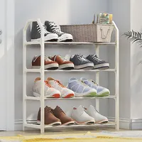 4 Floor Assembly Creative Home Shoe Rack Dormitory Door Storage Rack Storage Shoe Cabinet Components Home Supplies 2