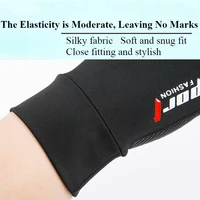 Summer Men Women Gloves Fishing Cycling Ice Silk Breathable Elastic Sun Protection Touchscreen Fitness Sports Driving Gloves 2