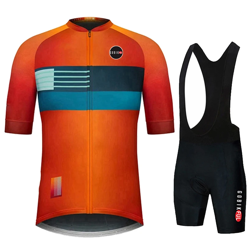 KBORA-Cycling Short Sleeve Set, Breathable Sports Shirt, Quick Dry, MTB Wear, Summer Wear, New, Hot Sale,