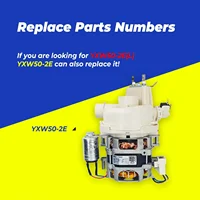 YXW50-2E GENUINE New Welling/Midea/SPG  Dishwasher Circulating Pump for KUPPERSBERG Midea Samsung Hansa Gorenje AEG Amica 3