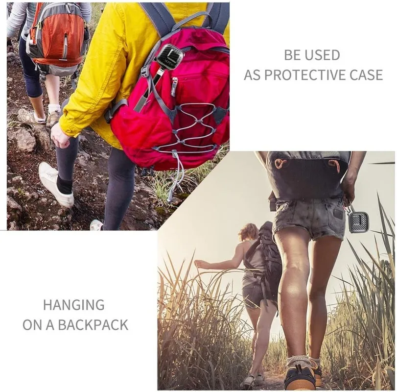 Étui de protection GoPro en PU avec double fermeture éclair