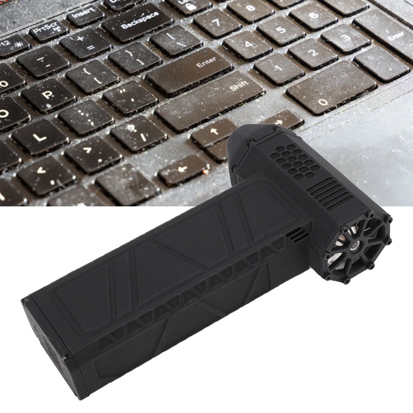 Electric Jet Duster Heat Resistant 300000RPM Speed Adjustable Portable Jet Blower Type C Fast Charging for Outdoor