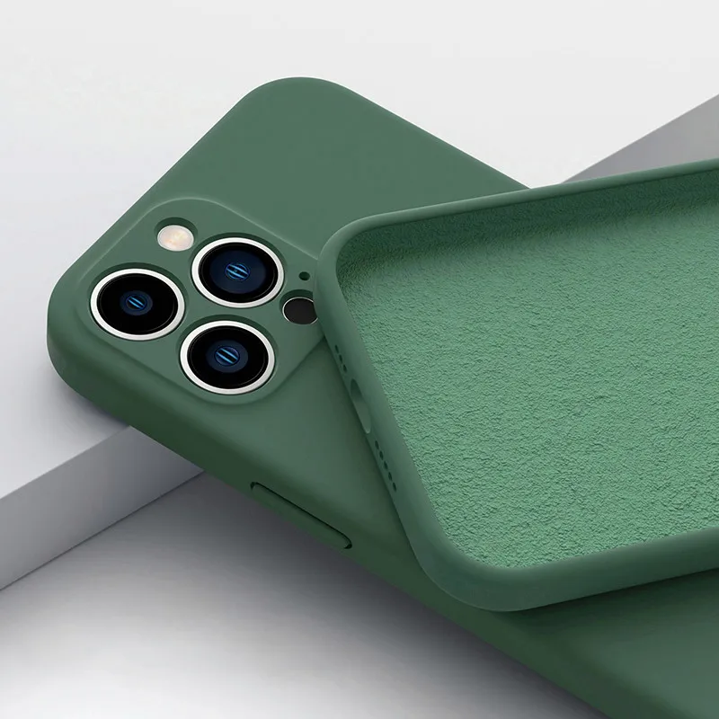 ตัวเลือกสินค้า เคสซิลิโคนกันกระแทก iPhone 16/15/14/13/12 นุ่มใส