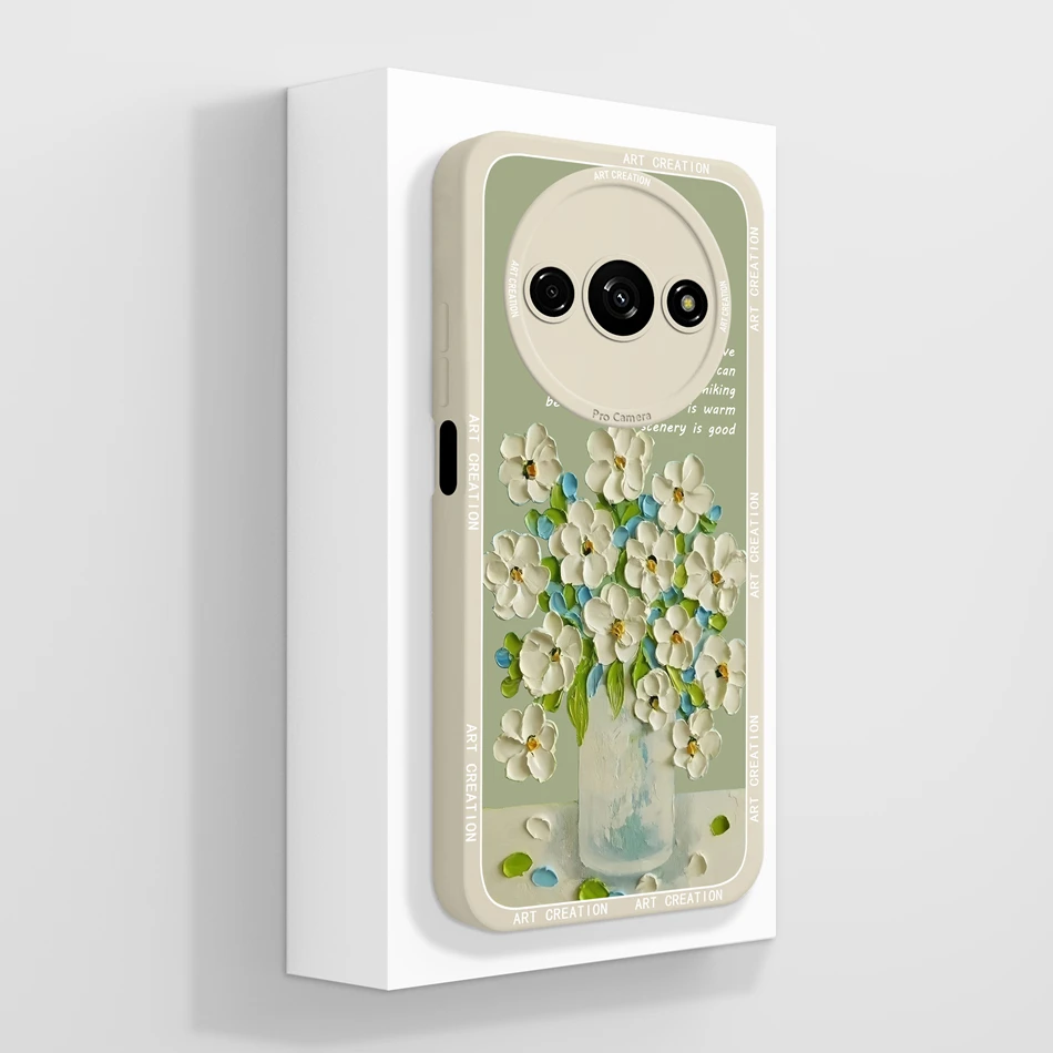 Panda Design Full Coverage Shockproof Liquid Silicone Bumper Case - Soft & Smooth Back Cover