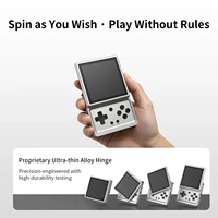 Console de jeu portable Anbernic RG Rotate, écran rotatif IPS de 3,5 pouces, Android, alliage d'aluminium, 2000 mAh, lecteur de jeux rétro portable AI 2