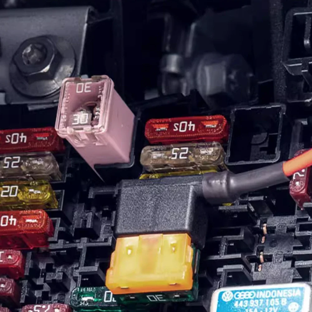 Circuit Protection Fuse Holder Add-a-circuit Mini Small Standard ATM APM Blade Auto Fuse with 10A Mini Blade Car Collector