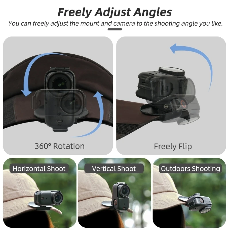 Hat Clip Mount Adventure Vlog