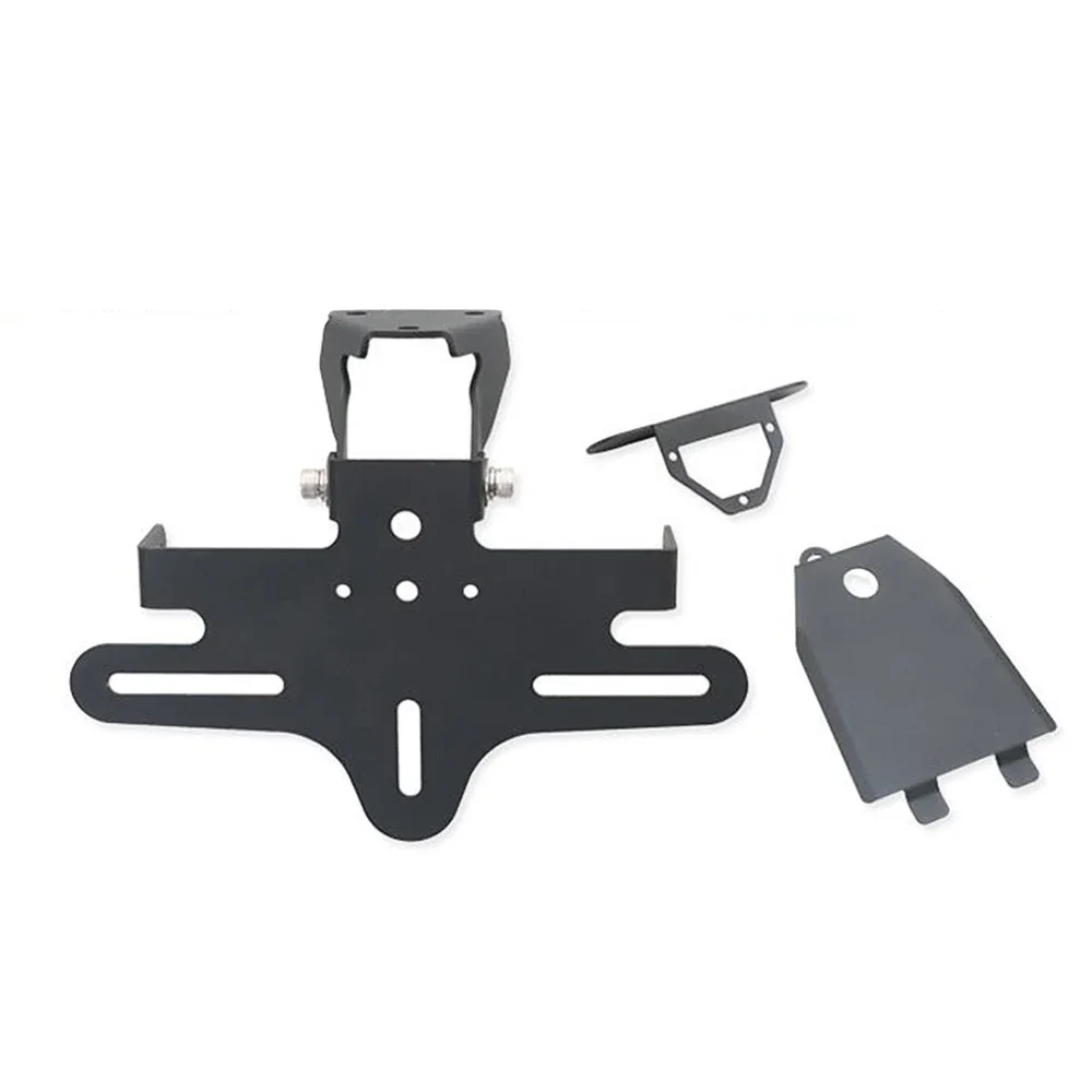 Zontes 703RR 오토바이 후면 접이식 짧은 테일 스톡 번호판 라이트 Tailstock 홀더 브래킷 키트 Zontes 703 RR