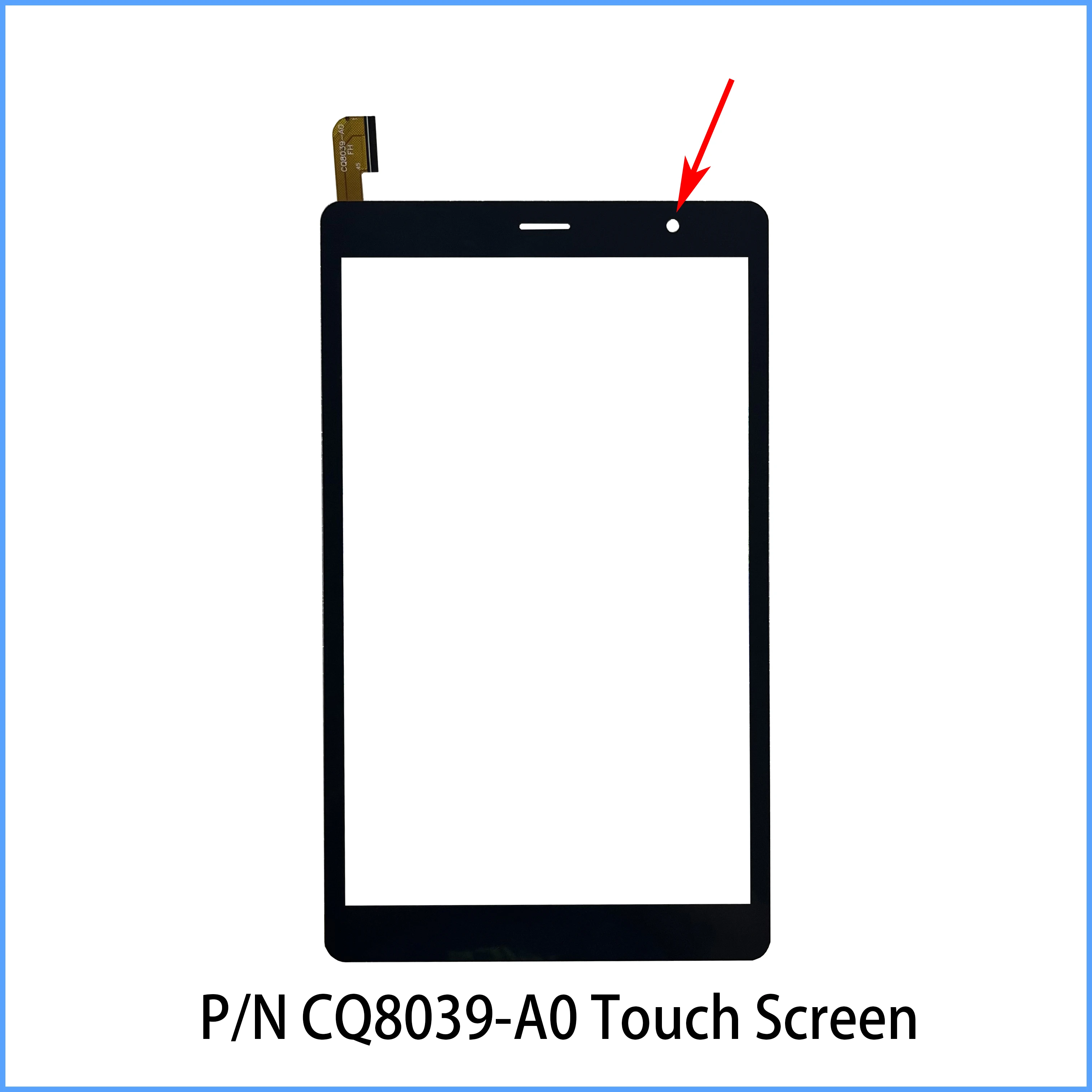 

45 PIN 8 inch P/N CQ8039-A0 FH Tablet External Capacitive Touch Screen Digitizer Panel Sensor Replacement Phablet Multitouch