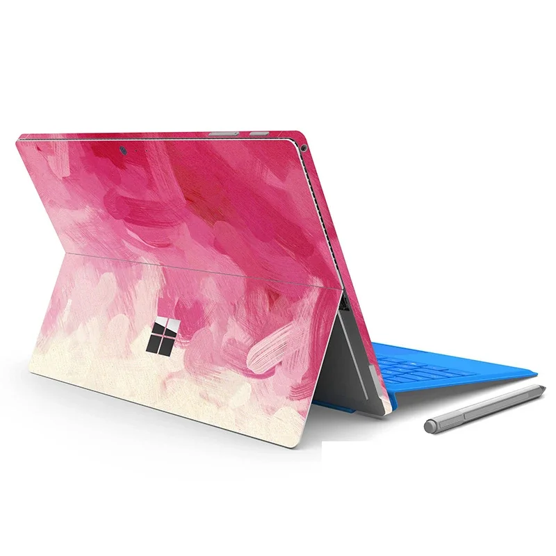 Vinyl Film Sticker DIY Individual For Microsoft Pad Surface Pro Back Edge Protector Cover