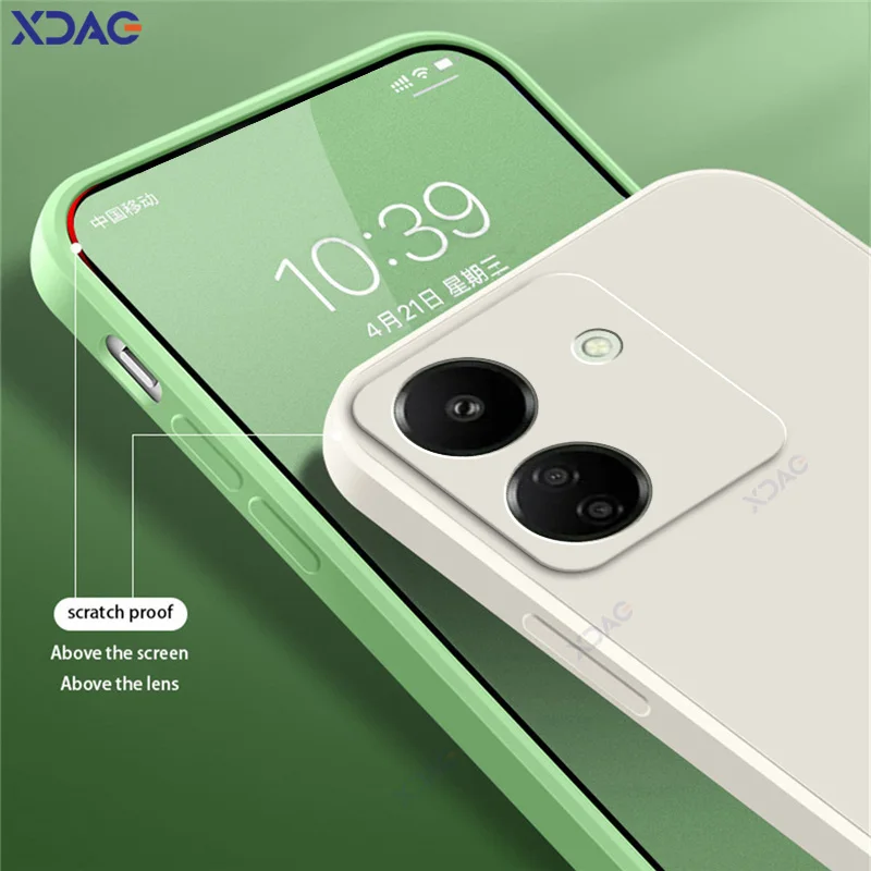 Premium Dual Layer Silicone Cellphone Case with Full Camera Protection